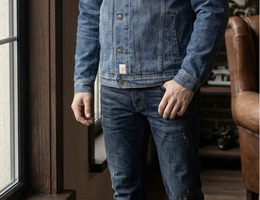 Harley-Davidson (M), džinsinė - Striukės