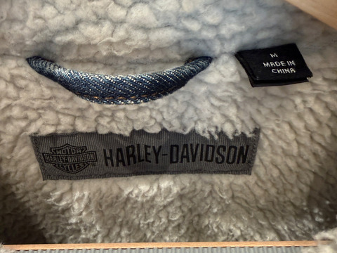 Harley-Davidson (M), džinsinė - 8/10