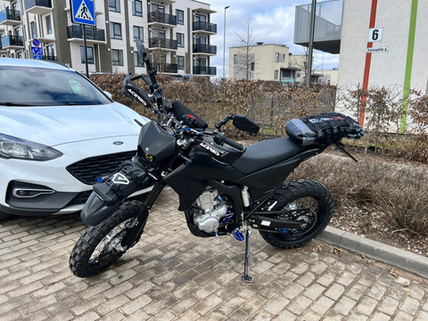 YAMAHA WR 250, 2008 m. - 1/4