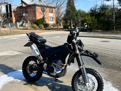 YAMAHA WR 250, 2008 m. - 3/4