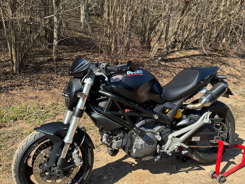 DUCATI MONSTER 696, 2014 m. - 3/9