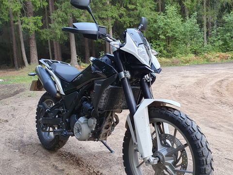 HUSQVARNA TR 650, 2014 m. - 3/4